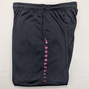 Nike Livestrong Therma Fit Sweatpants Workout